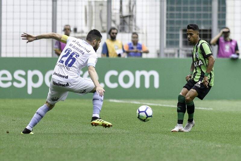 Ouça os gols do empate entre América-MG e Grêmio