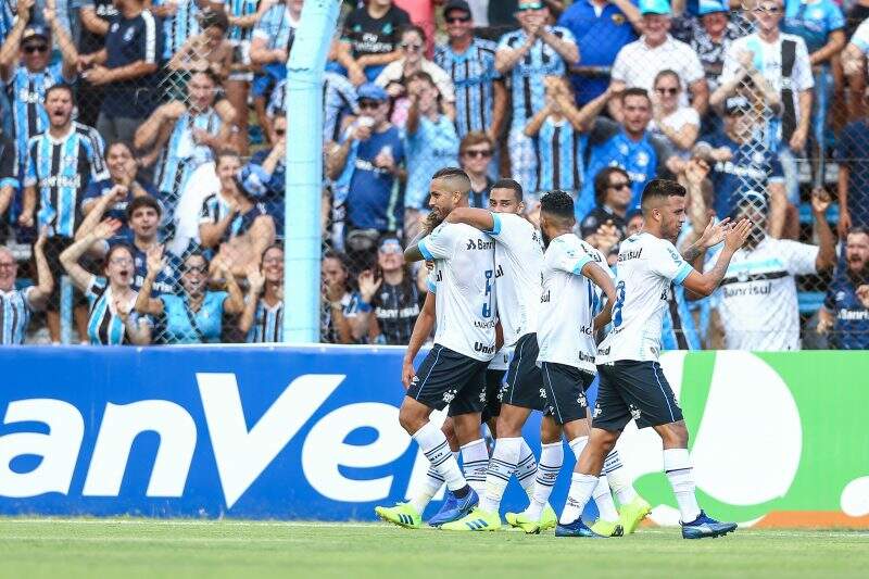 Ouça os gols da vitória do Grêmio sobre o Novo Hamburgo