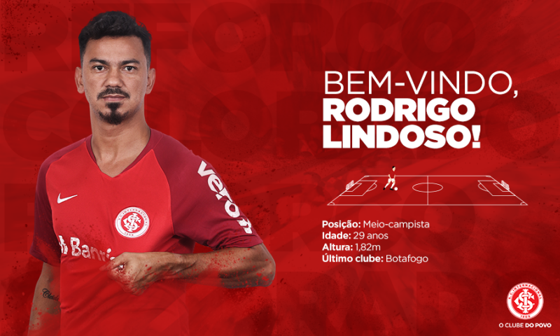 Inter anuncia a contratação de Rodrigo Lindoso