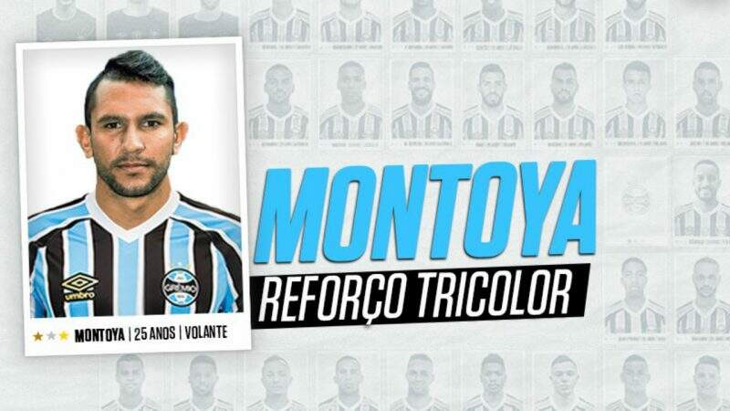 Montoya é anunciado como novo reforço do Grêmio