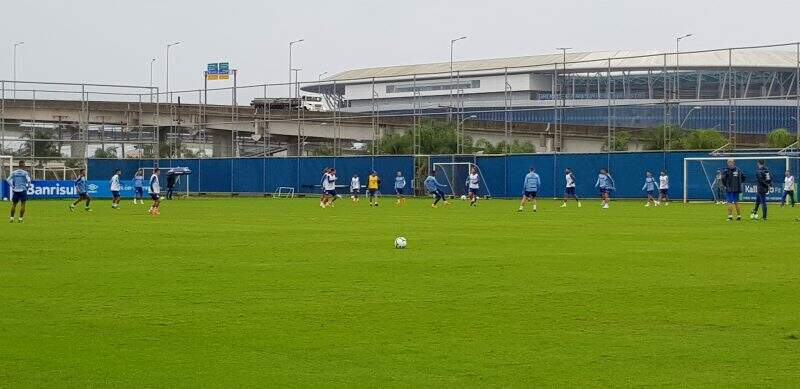 20190521_111701 Com presença de Jean Pyerre, Grêmio faz único treino antes de encarar o Juventude