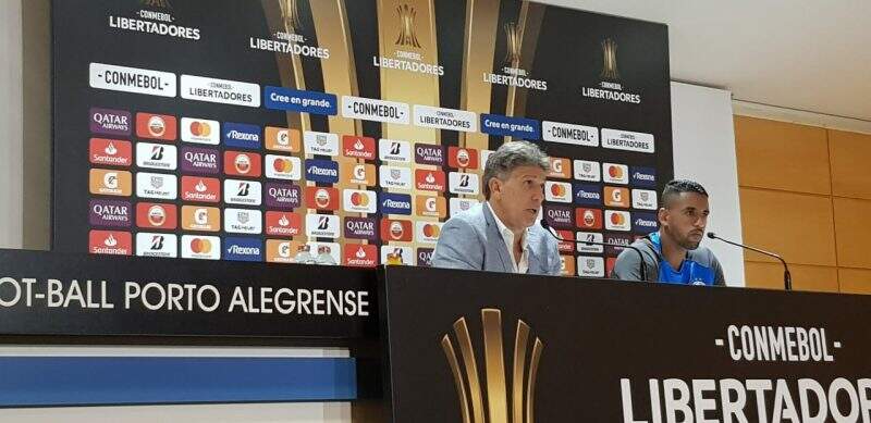 WhatsApp Image 2019-05-08 at 21.39.15 Sobre adversário das oitavas da Libertadores, Renato Portaluppi dispara: “Respeitamos, mas não tememos ninguém”