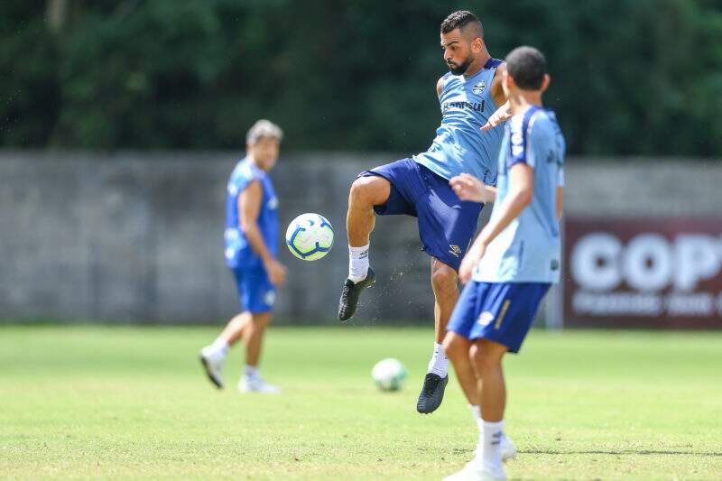 Treino Gremio Grêmio encerra preparação para a decisão na Copa do Brasil