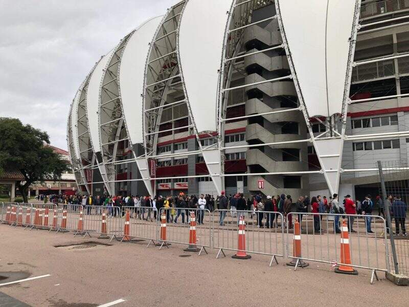 F8BD6021-C564-4747-8D6C-B3A21C6731CA Em último jogo-treino, Inter perde para o Brasil de Pelotas, no Beira-Rio