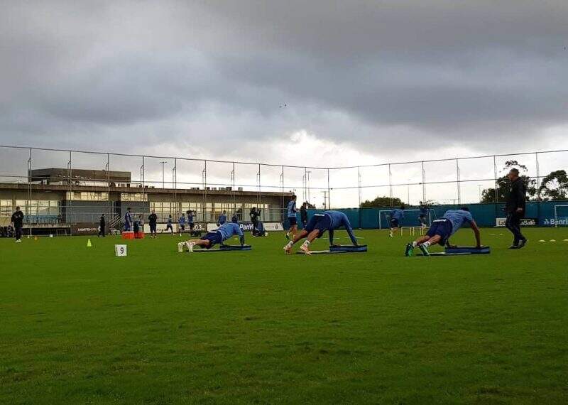 IMG_20190514_164736_191 Com Paulo Miranda, Grêmio tem reapresentação com circuito físico para os jogadores