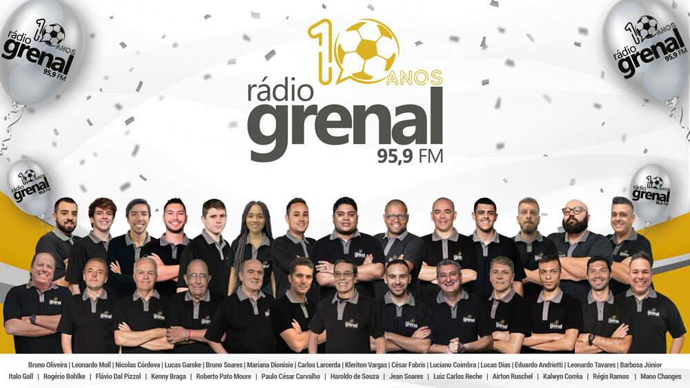 Rádio Grenal - Nesta quarta-feira, 15/04, a partir das 18h, você