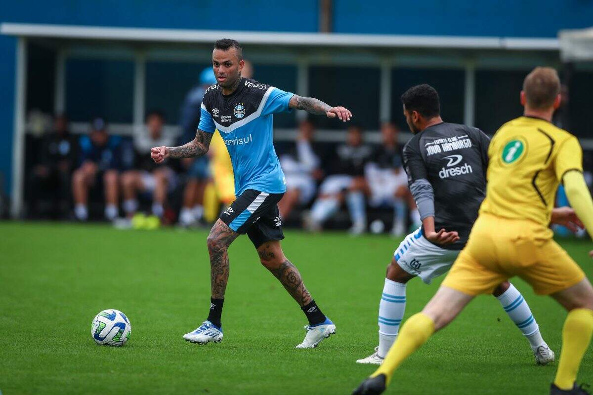 GOLS  GRÊMIO 2x0 NOVO HAMBURGO (JOGO-TREINO) 